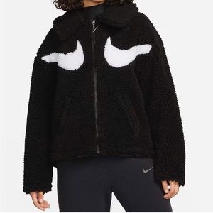 Black Nike Sherpa Jacket